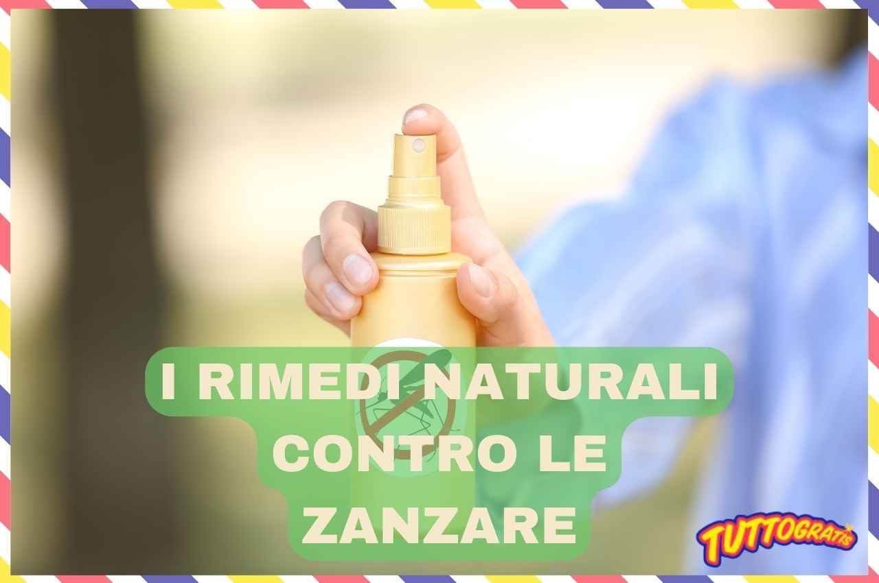 Zanzare, rimedi