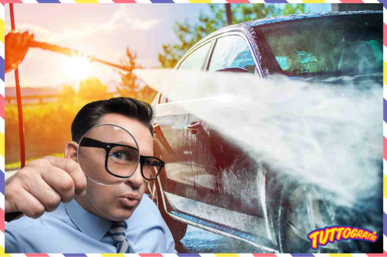 Lavare auto: come risparmiare acqua