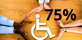 invalidità al 75% novità