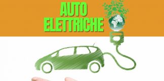 Illustrazione auto elettrica