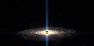 Immagine di un buco nero