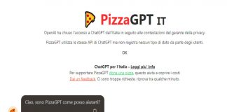 ChatGPT vietato in Italia