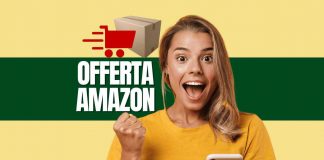 Ragazza con smartphone che esulta