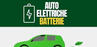 Auto elettrica e illustrazione batteria